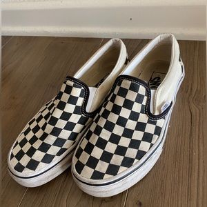 Vans Checkered slip on